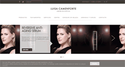 Desktop Screenshot of luisacamenforte.com